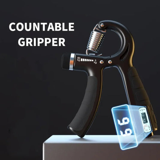 "Adjustable Hand Gripper Automatic Counting"