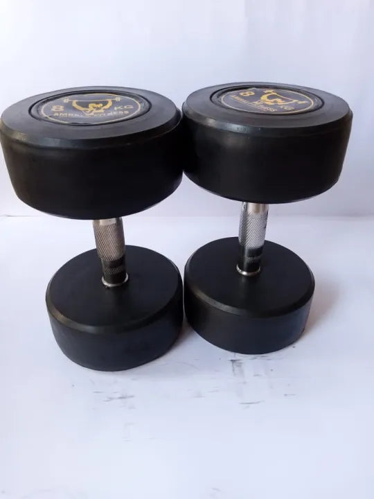 "Rubber dumbell Pair of 5KG"